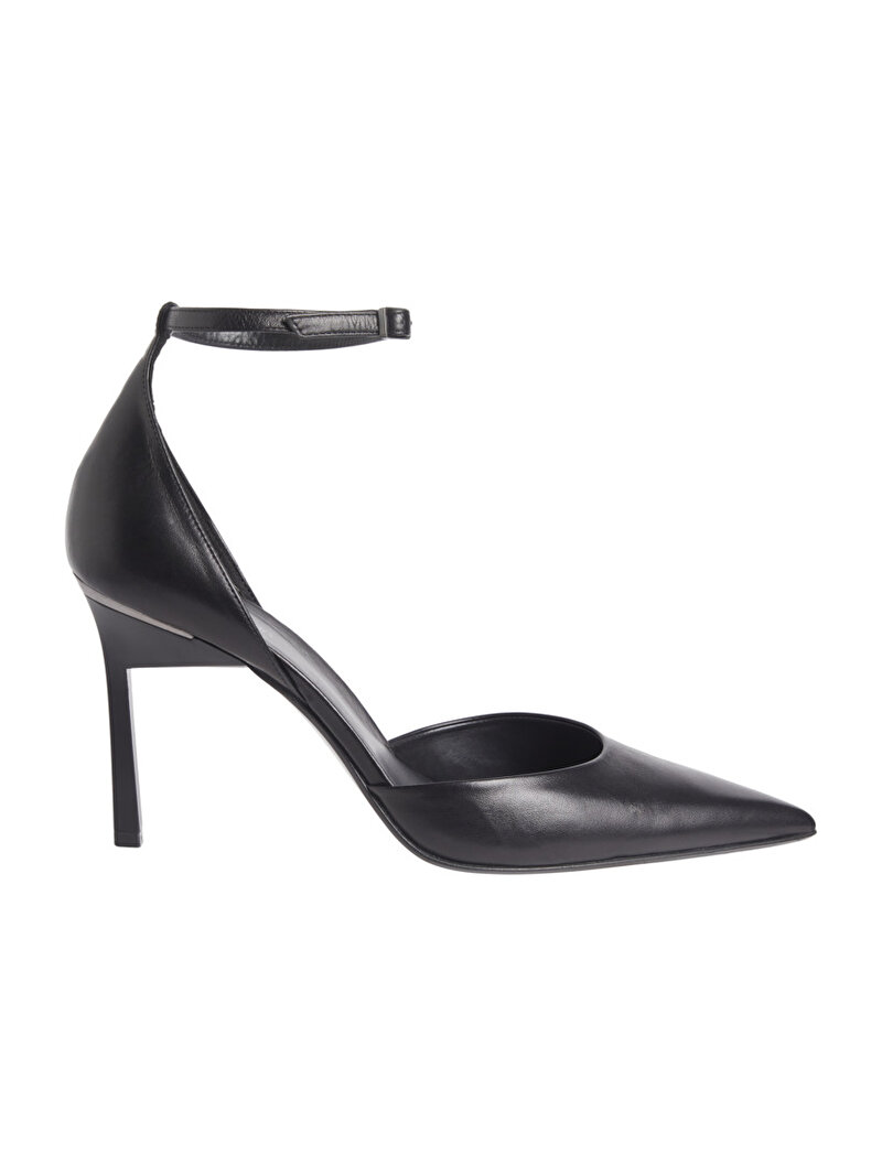 Calvin Klein Siyah Renkli Kadın Geo Stiletto Topuklu Ayakkabı