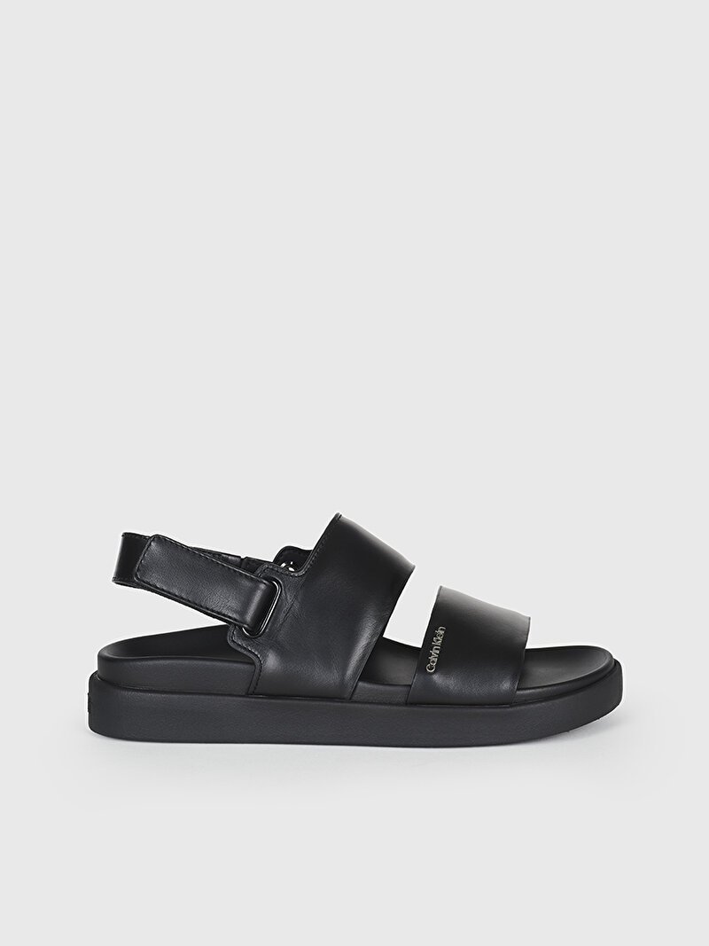 Calvin Klein Siyah Renkli Kadın Flat Sandalet