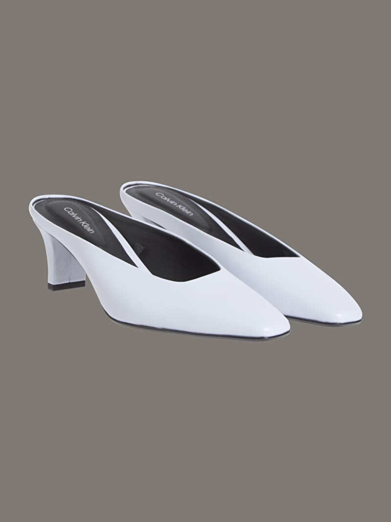Calvin Klein Mavi Renkli Kadın Heel Mule Topuklu Ayakkabı