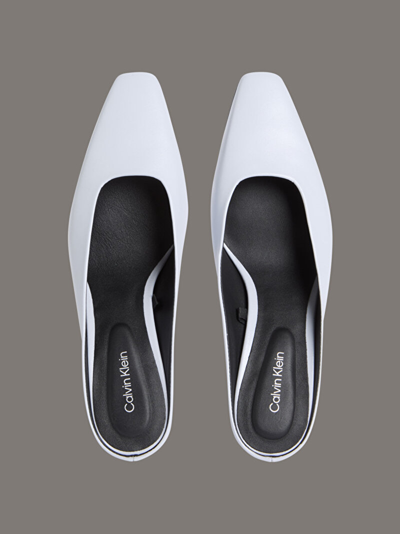 Calvin Klein Mavi Renkli Kadın Heel Mule Topuklu Ayakkabı