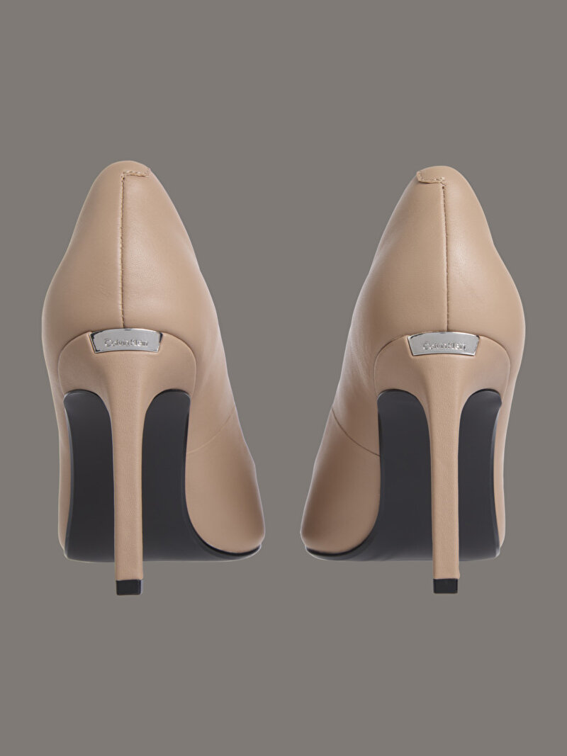 Calvin Klein Bej Renkli Kadın Topuklu Ayakkabı