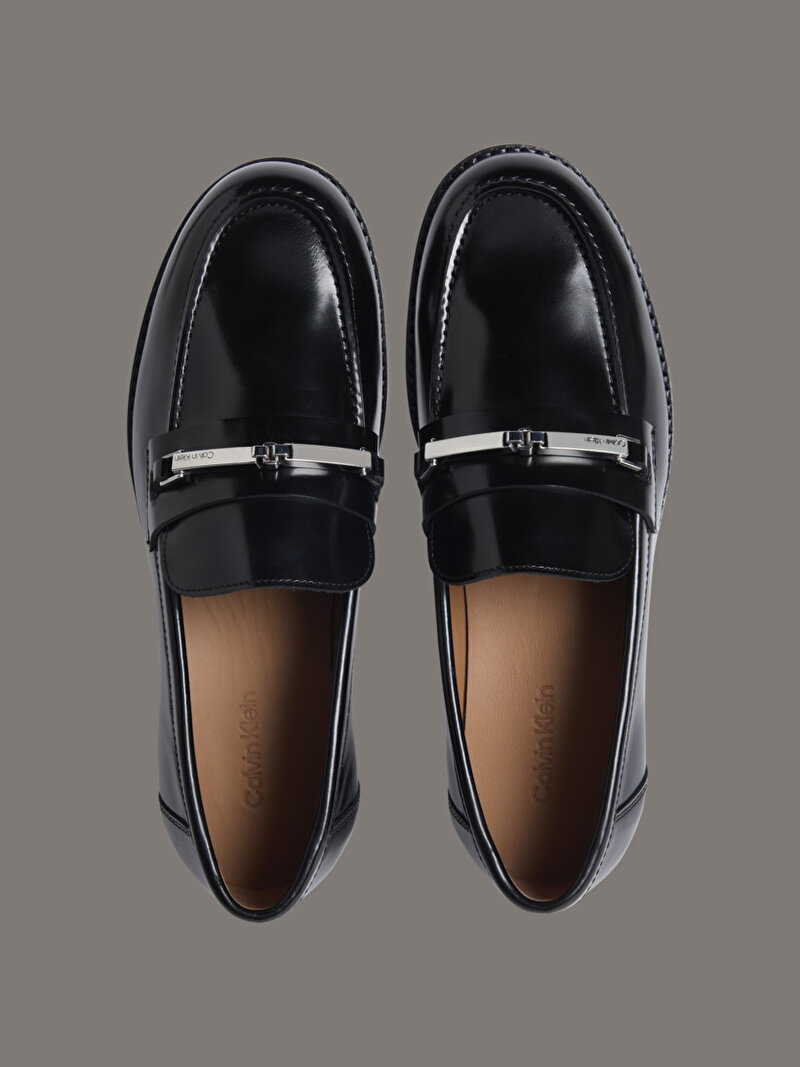 Calvin Klein Siyah Renkli Kadın Moc Loafer