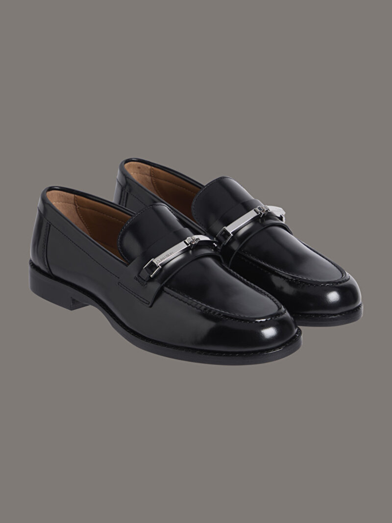 Calvin Klein Siyah Renkli Kadın Moc Loafer