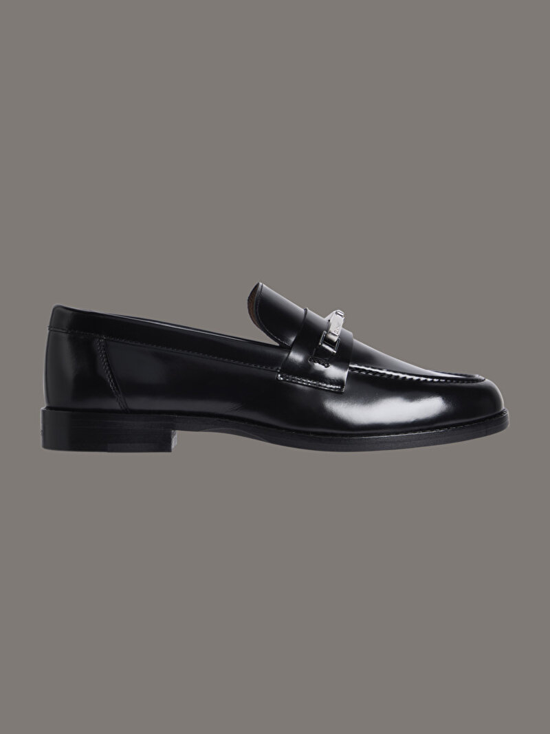 Calvin Klein Siyah Renkli Kadın Moc Loafer