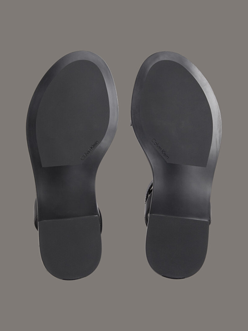 Calvin Klein Siyah Renkli Kadın Flat Sandalet