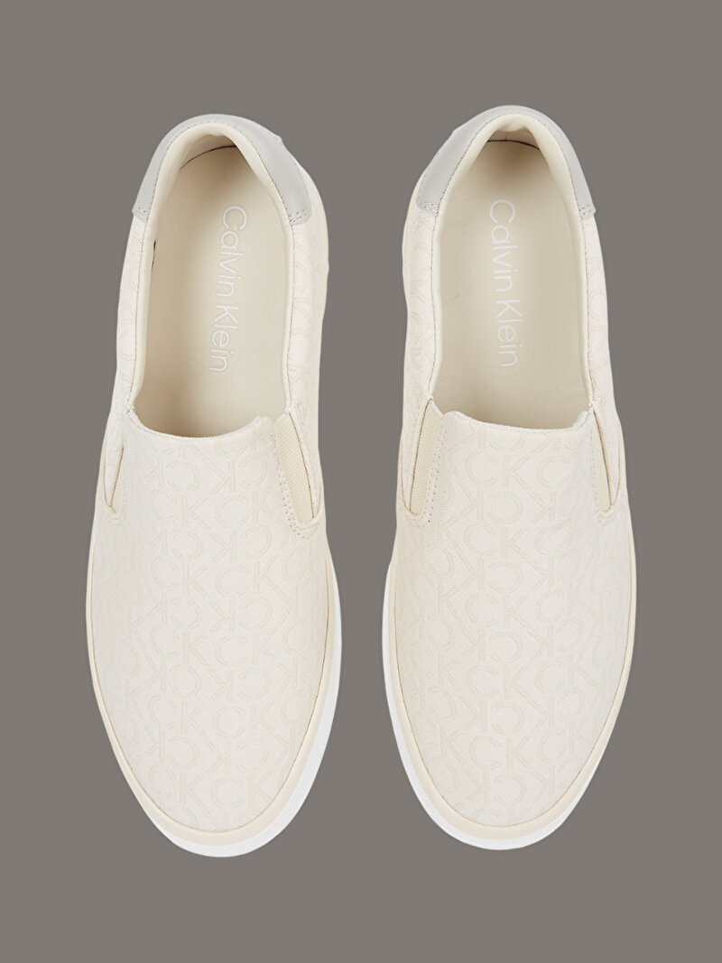 Calvin Klein Bej Renkli Kadın Vulc Slip On Sneaker