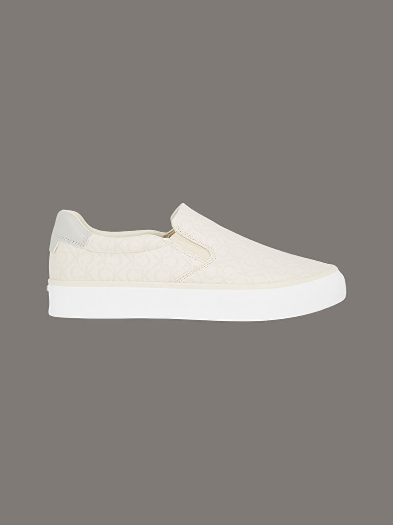 Calvin Klein Bej Renkli Kadın Vulc Slip On Sneaker
