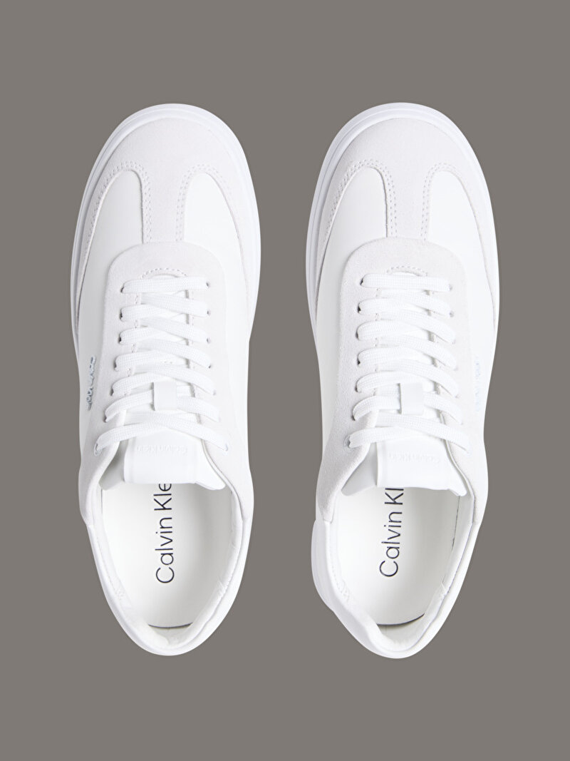 Calvin Klein Beyaz Renkli Kadın Cupsole Lace Up Sneaker