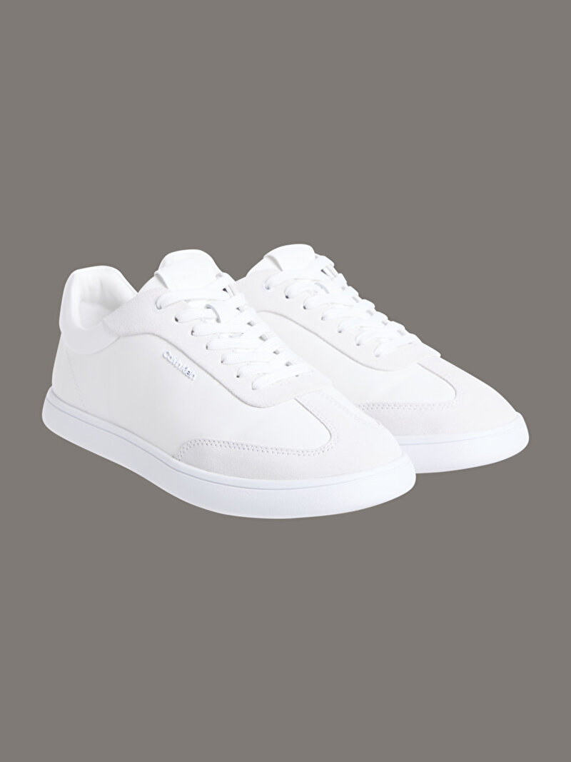 Calvin Klein Beyaz Renkli Kadın Cupsole Lace Up Sneaker