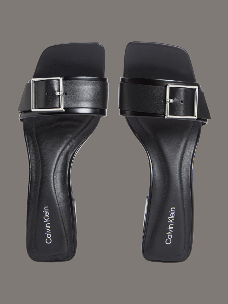 Calvin Klein Siyah Renkli Kadın Topuklu Terlik