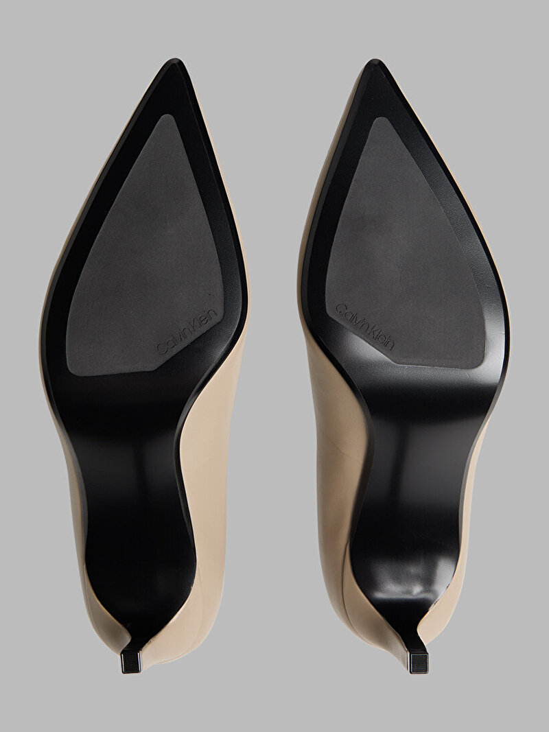 Calvin Klein Bej Renkli Kadın Essential Stiletto 70s Topuklu Ayakkabı