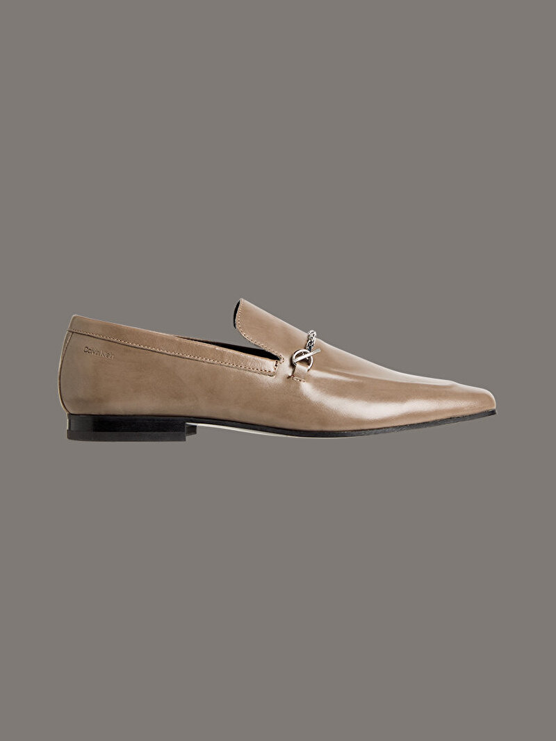 Calvin Klein Bej Renkli Kadın Square Loafer
