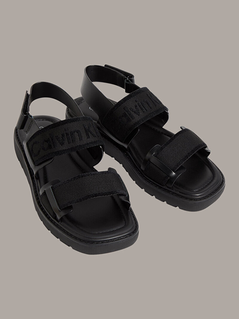 Calvin Klein Siyah Renkli Kadın Molded Sandalet