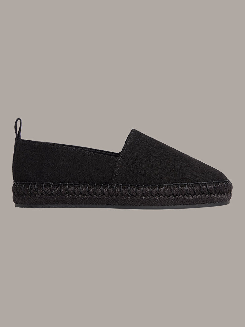 Calvin Klein Siyah Renkli Kadın Oblique Espadril