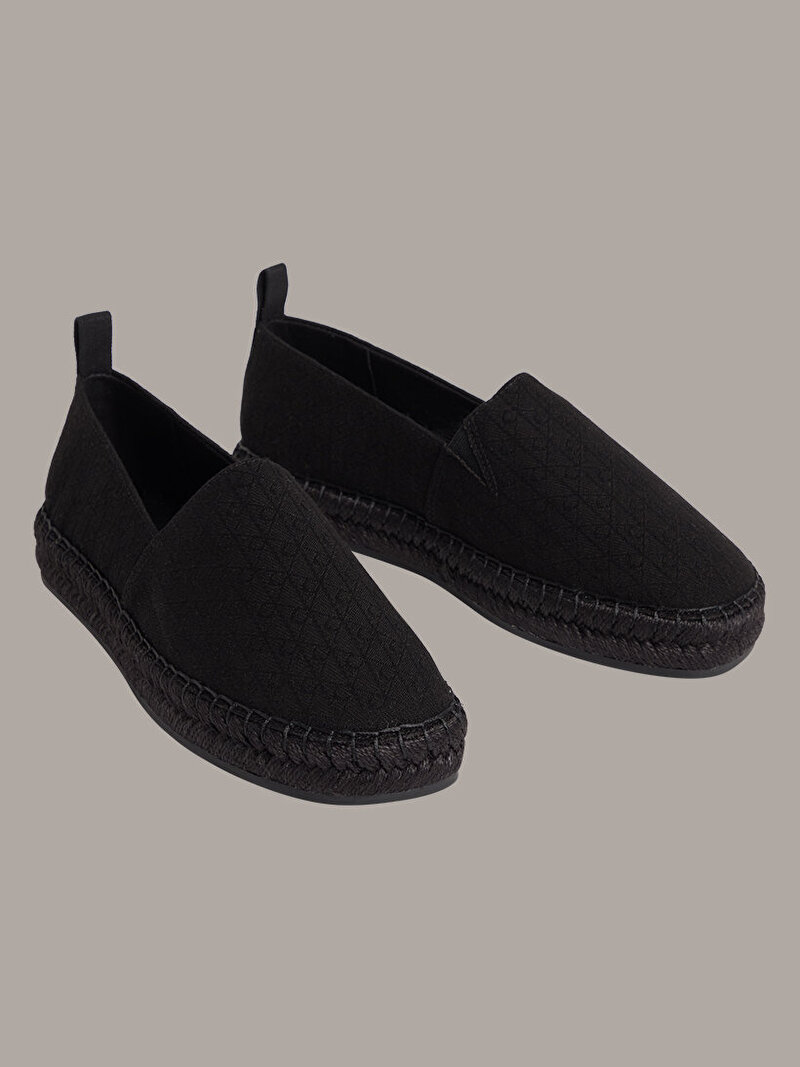 Calvin Klein Siyah Renkli Kadın Oblique Espadril