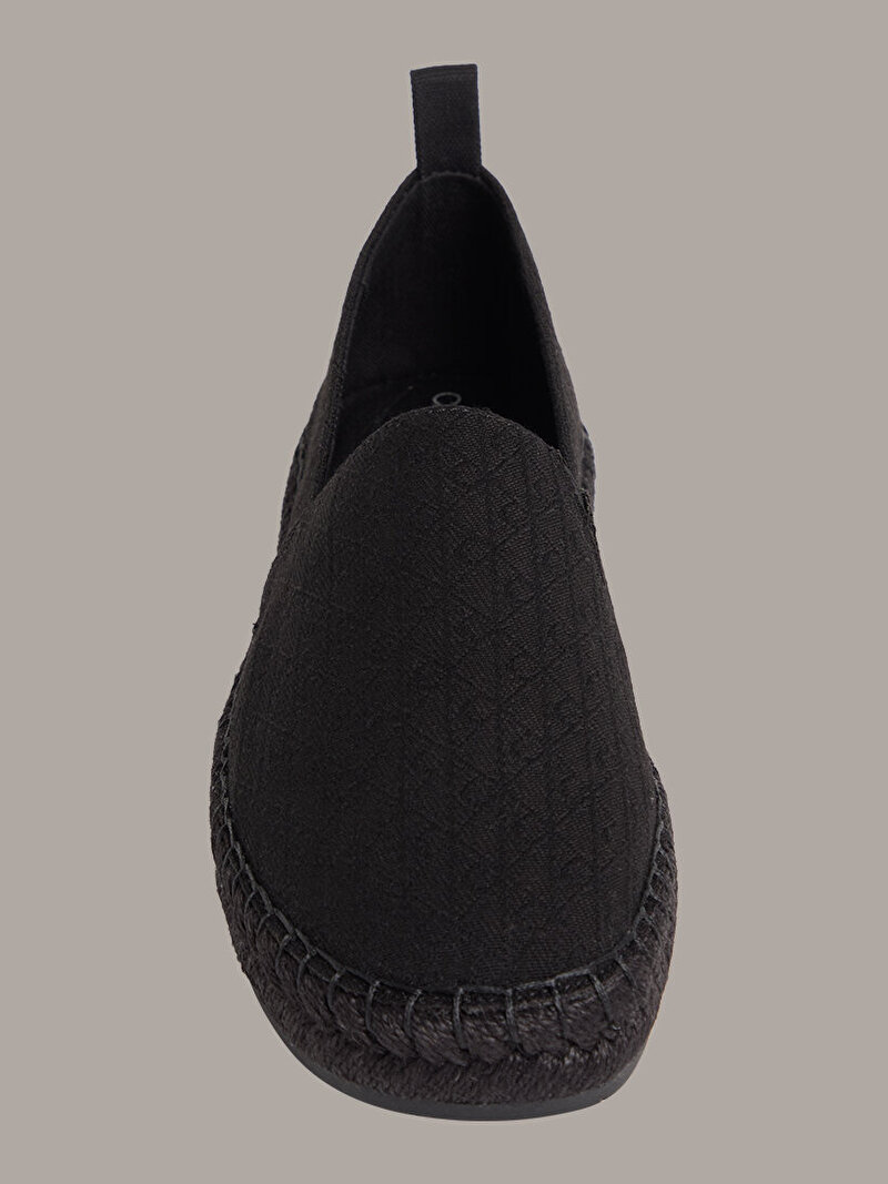 Calvin Klein Siyah Renkli Kadın Oblique Espadril