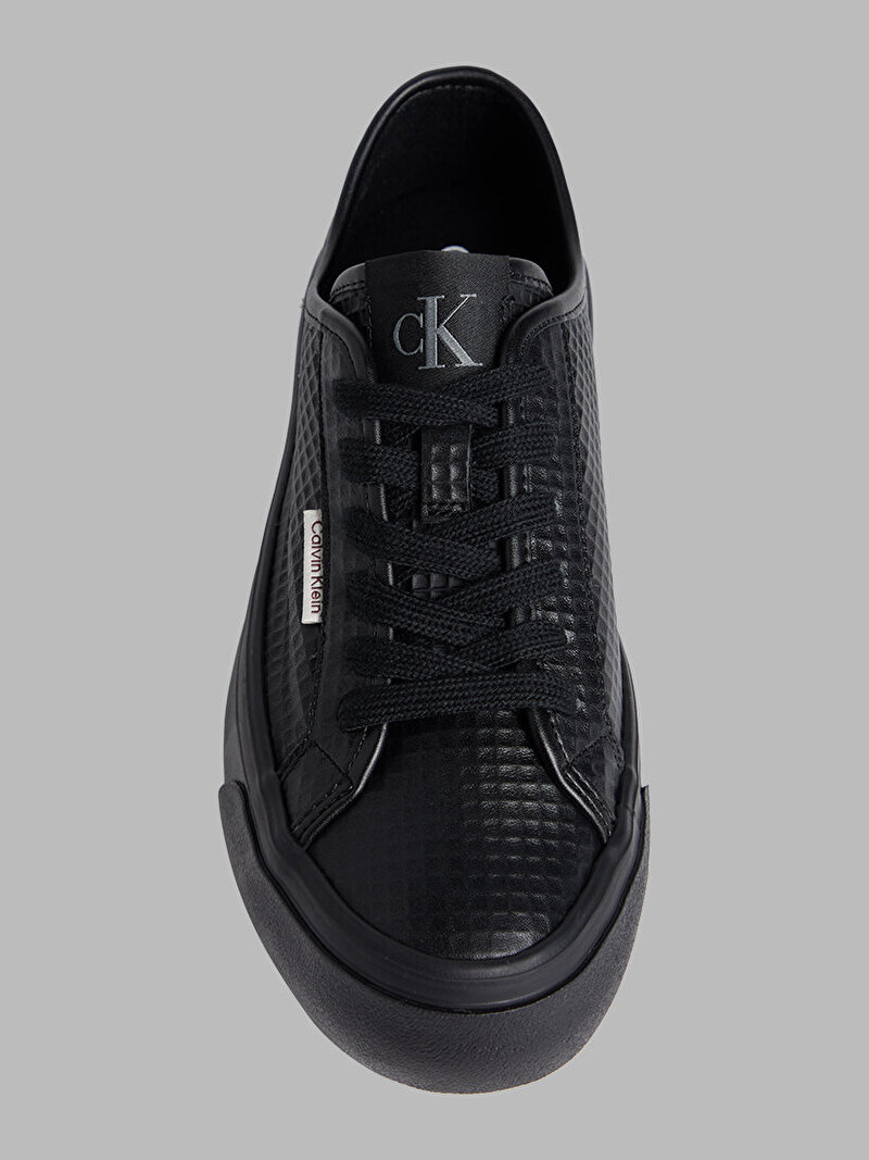 Calvin Klein Siyah Renkli Kadın Vulcanic Flatform Lace Up Sneaker