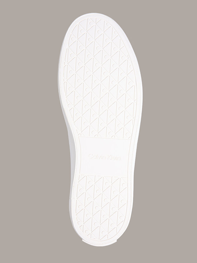 Calvin Klein Beyaz Renkli Kadın Vulcanic Lace Up Sneaker