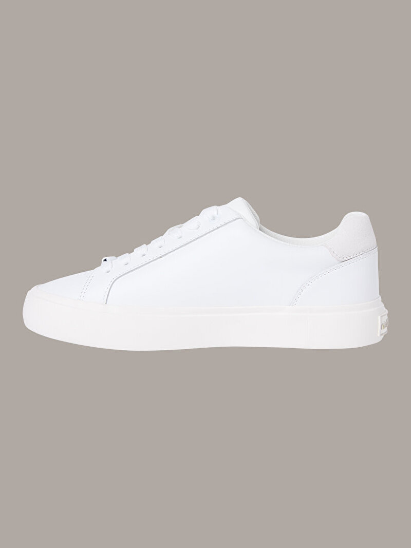 Calvin Klein Beyaz Renkli Kadın Vulcanic Lace Up Sneaker