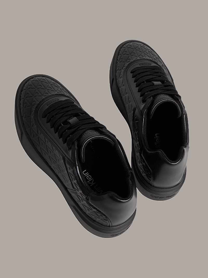 Calvin Klein Siyah Renkli Kadın Basket Cups Laceup Sneaker