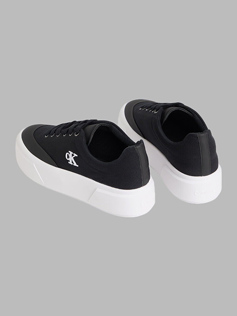Calvin Klein Siyah Renkli Kadın Flatform Lace Up Sneaker