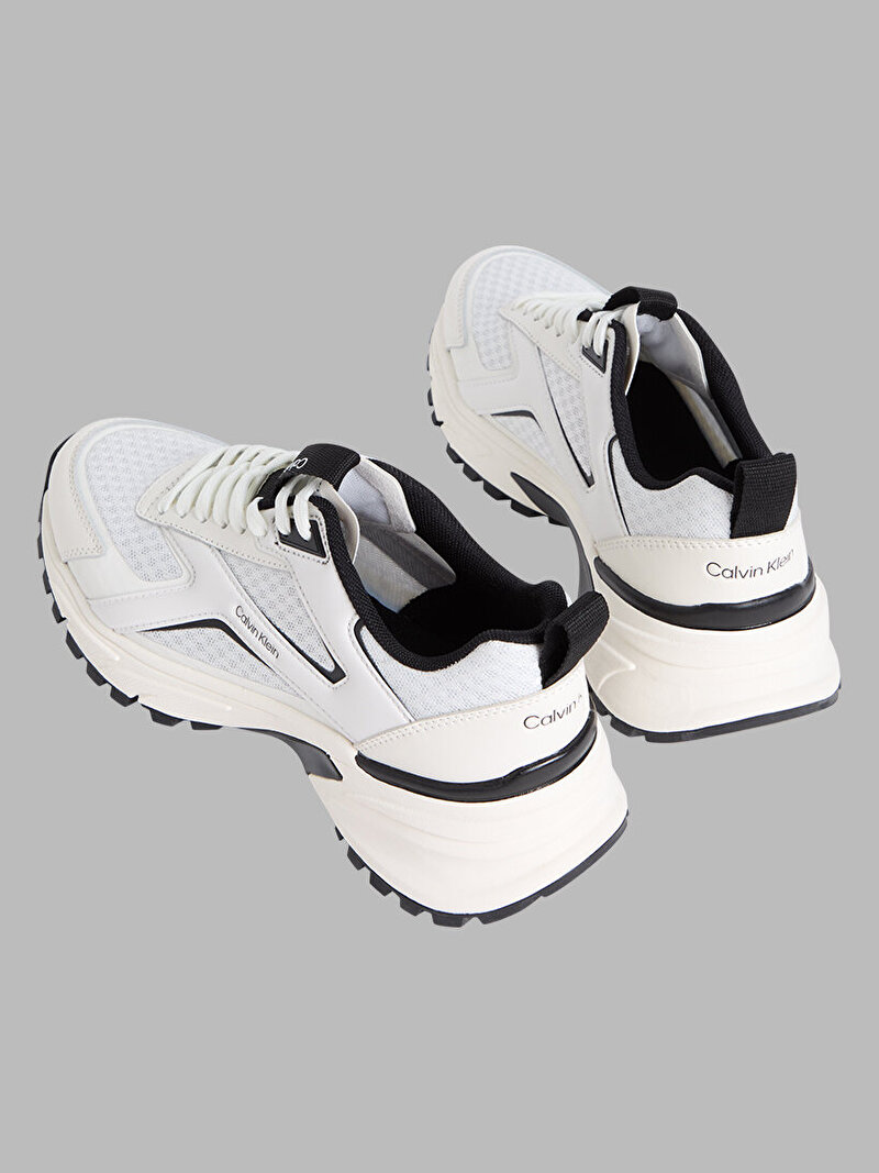 Calvin Klein Beyaz Renkli Kadın Hike Runner Sneaker