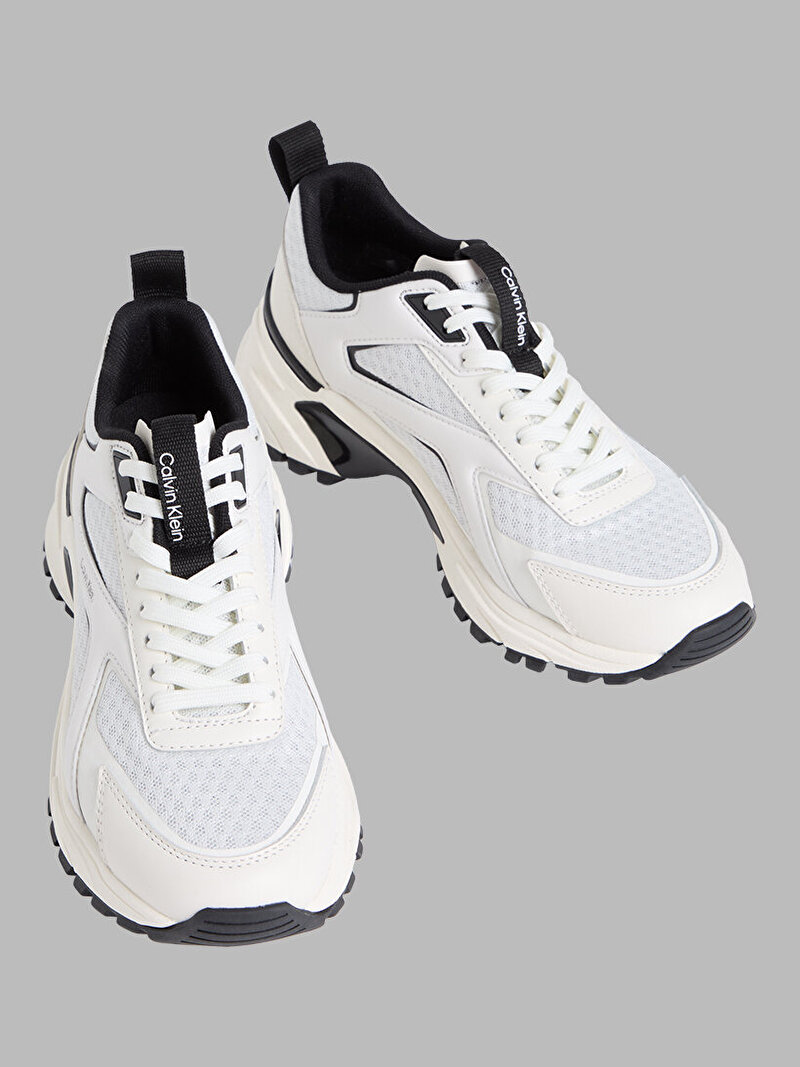 Calvin Klein Beyaz Renkli Kadın Hike Runner Sneaker