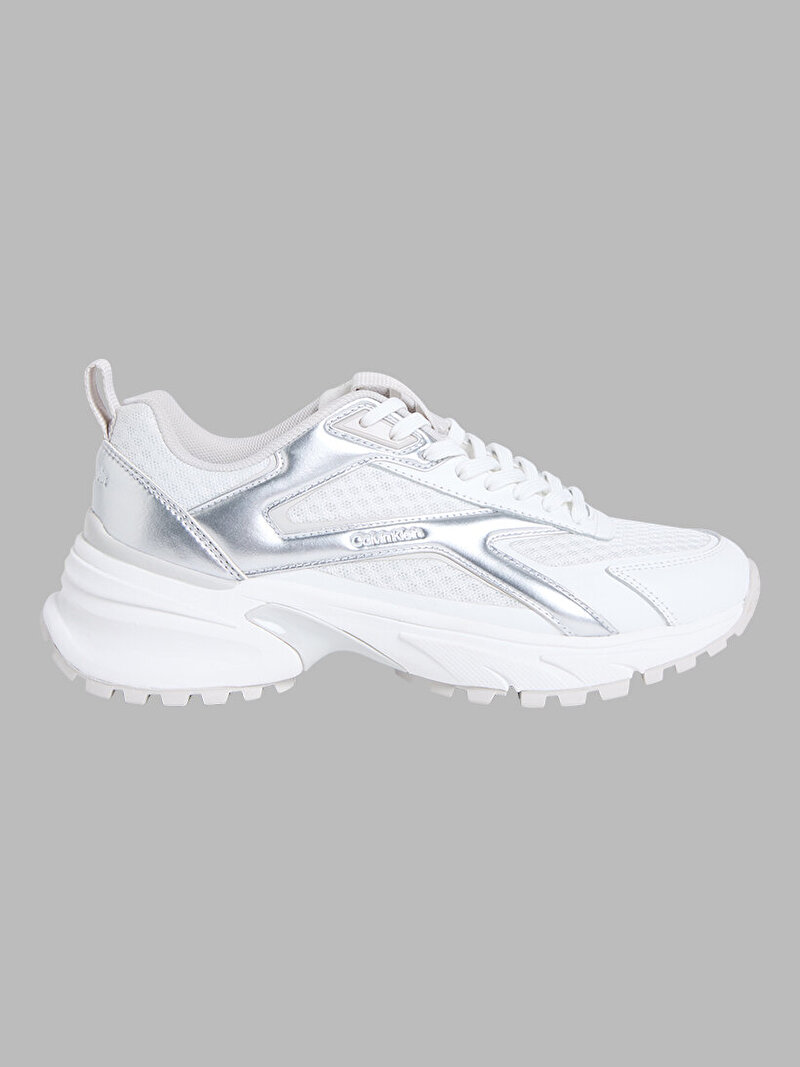 Calvin Klein Beyaz Renkli Kadın Hike Runner Sneaker