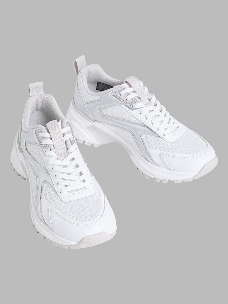 Calvin Klein Beyaz Renkli Kadın Hike Runner Sneaker