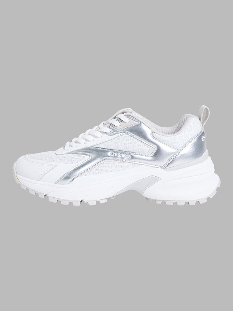 Calvin Klein Beyaz Renkli Kadın Hike Runner Sneaker