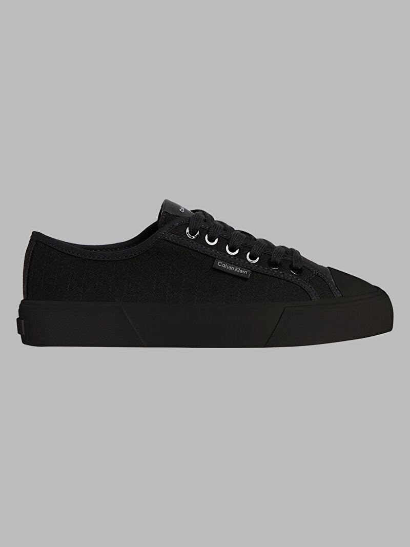 Calvin Klein Siyah Renkli Kadın Vulc Low Laceup Sneaker