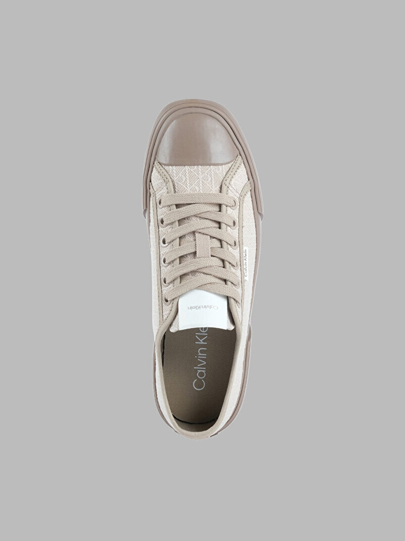 Calvin Klein Bej Renkli Kadın Vulc Low Laceup Sneaker
