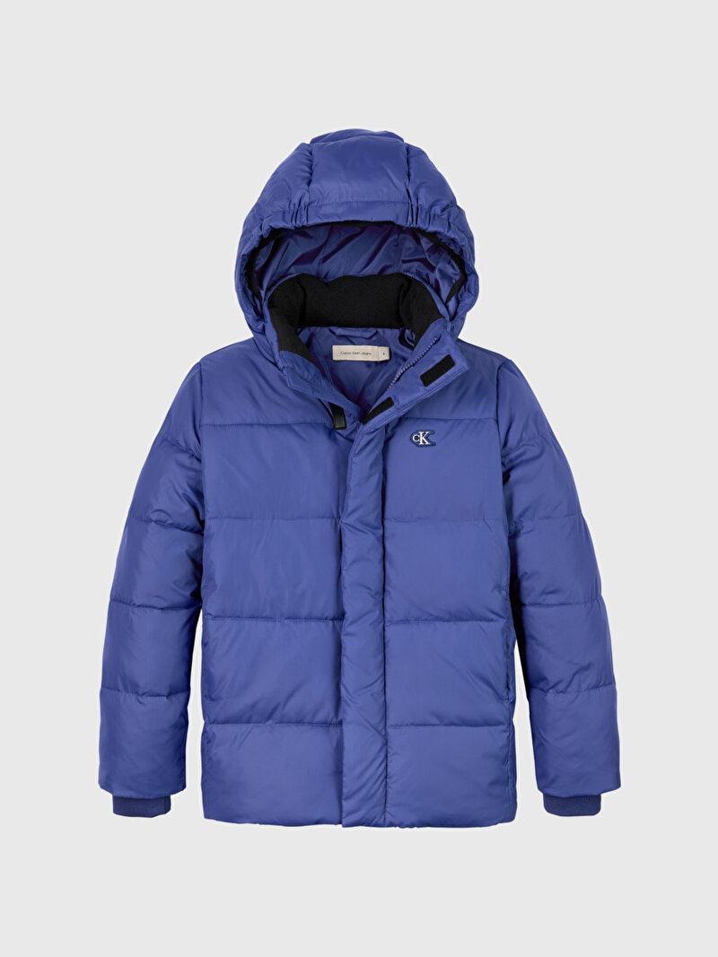 Calvin Klein Mavi Renkli Erkek Çocuk Puffer Mont