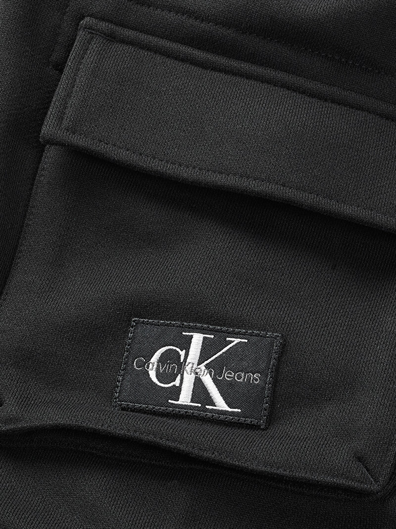 Calvin Klein Siyah Renkli Erkek Çocuk Basdge Relaxed Eşofman Altı