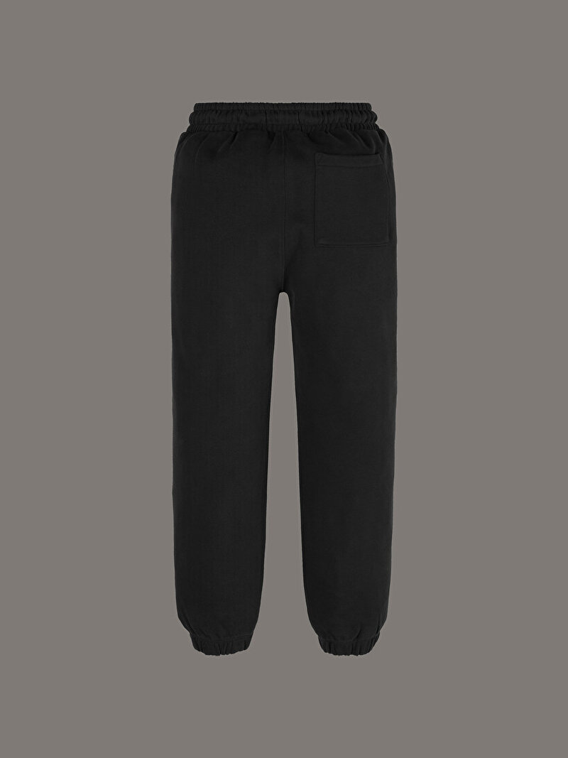 Calvin Klein Siyah Renkli Erkek Çocuk Relaxed Pitnuck Eşofman Altı