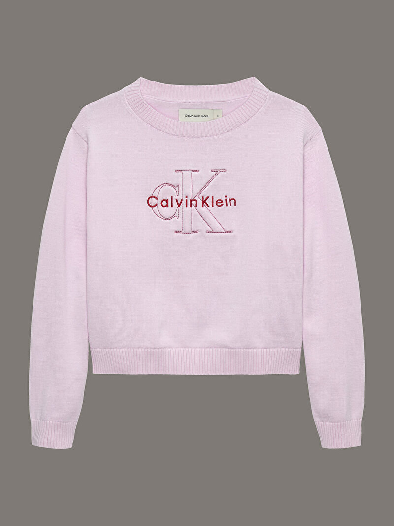 Calvin Klein Pembe Renkli Kız Çocuk Monologo Kazak