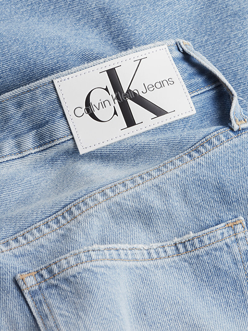 Calvin Klein Mavi Renkli Kadın 90'lar Straight Jean Pantolon