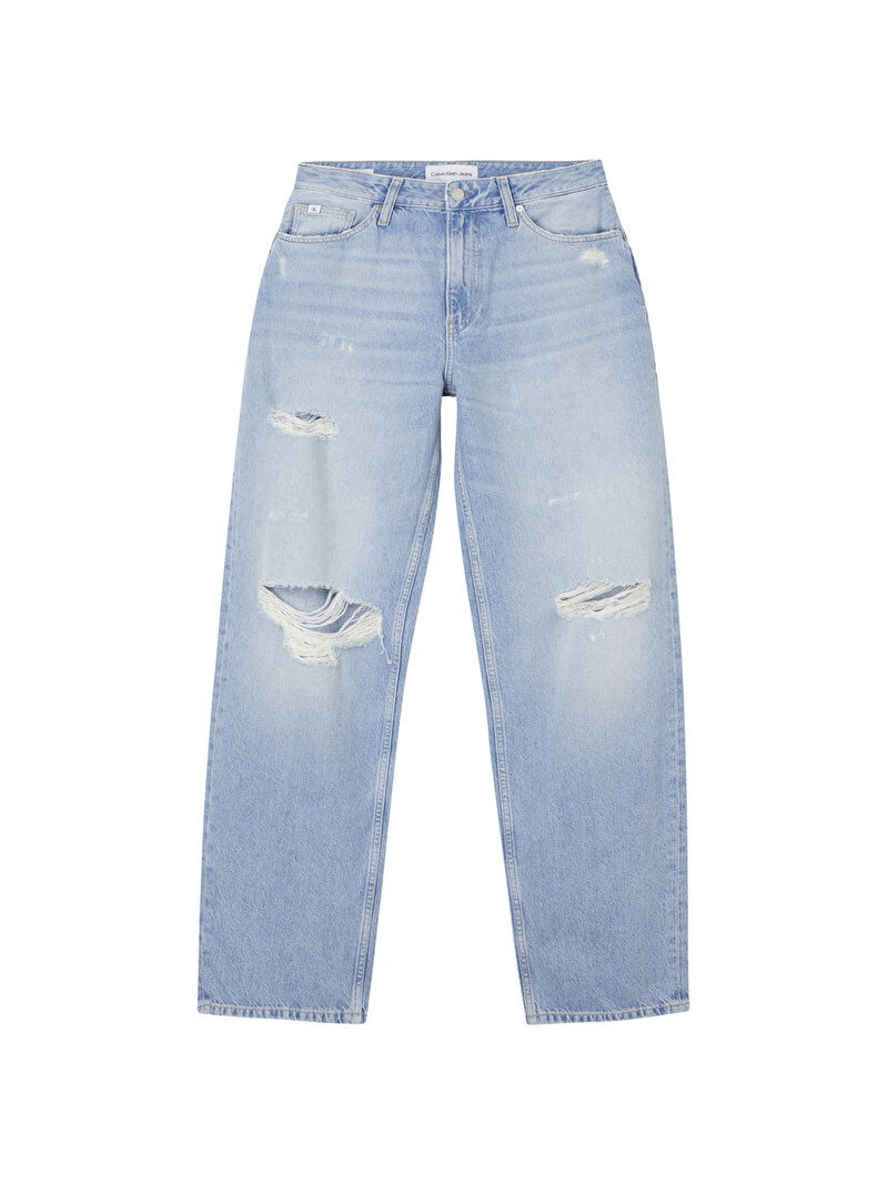 Calvin Klein Mavi Renkli Kadın 90'lar Straight Jean Pantolon