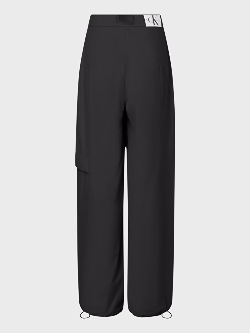 Calvin Klein Siyah Renkli Kadın Yüksek Bel Pantolon