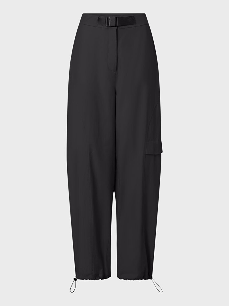 Calvin Klein Siyah Renkli Kadın Yüksek Bel Pantolon