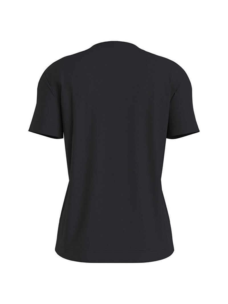 Calvin Klein Siyah Renkli Kadın Institutional Straight T-Shirt