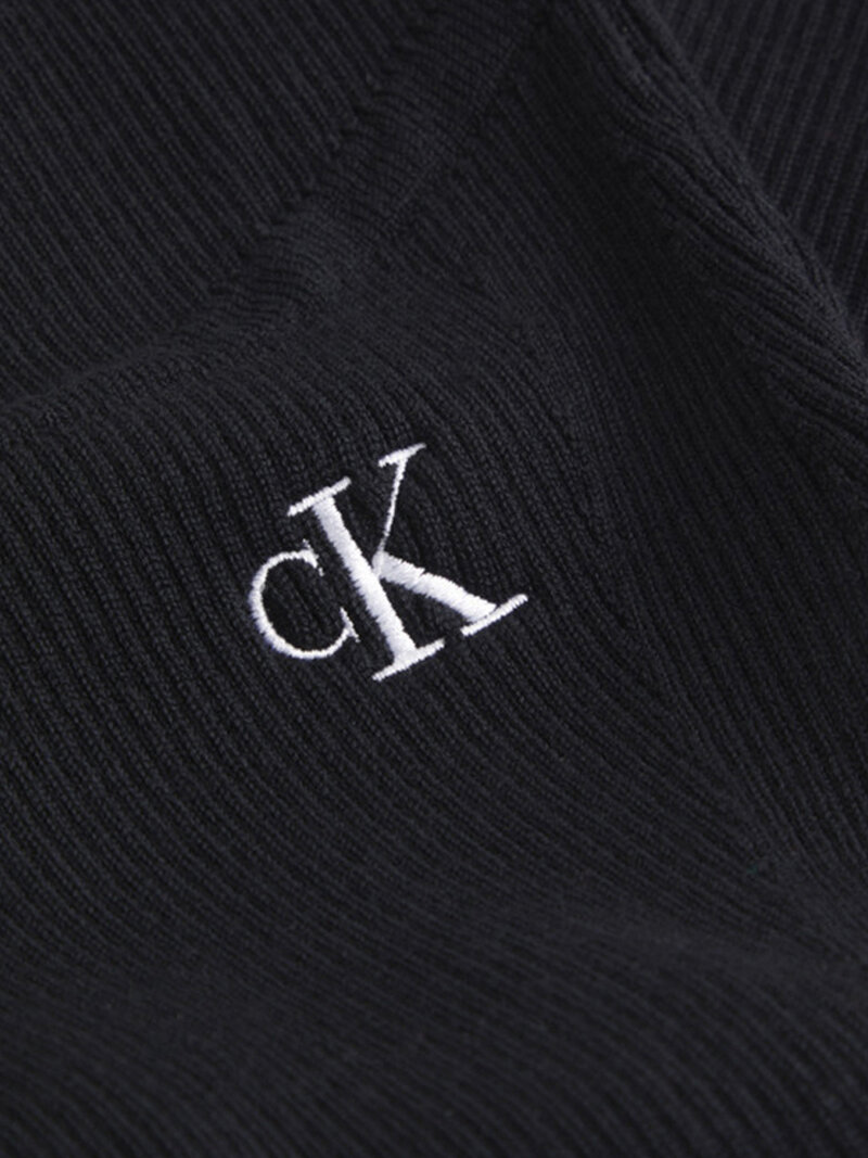 Calvin Klein Siyah Renkli Kadın Knitted Strappy Body