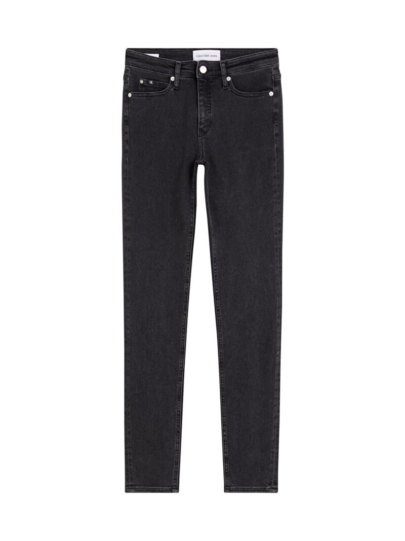 Calvin Klein Siyah Renkli Kadın Orta Bel Skinny Jean Pantolon