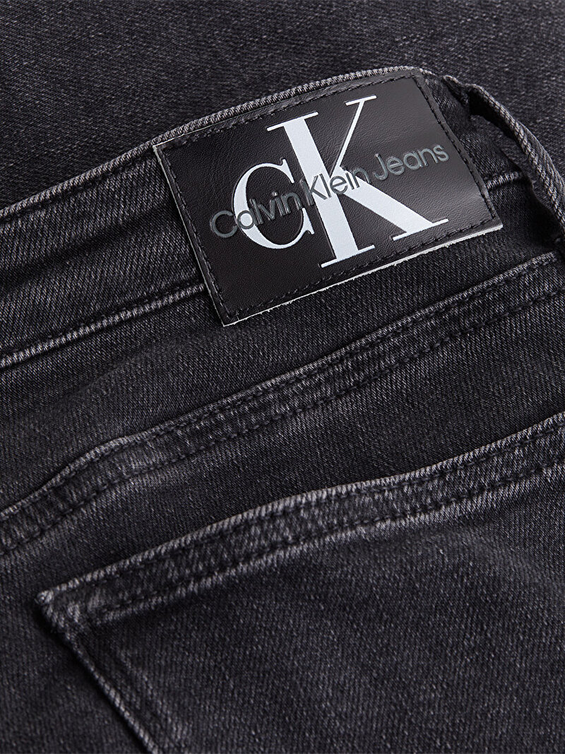 Calvin Klein Siyah Renkli Kadın Orta Bel Skinny Jean Pantolon