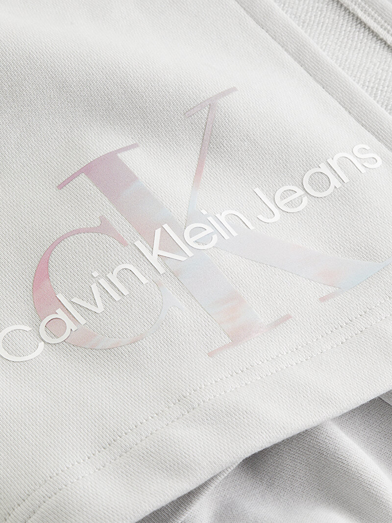 Calvin Klein Bej Renkli Kadın Diffused Monologo Eşofman Altı