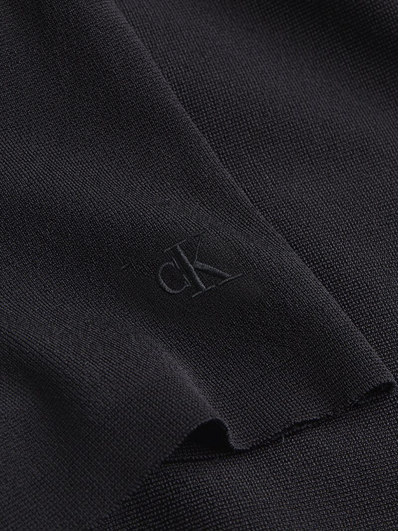 Calvin Klein Siyah Renkli Kadın Sculpted Sweater Elbise