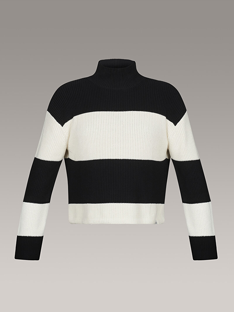 Calvin Klein Çok renkli Renkli Kadın Chunky Loose Kazak