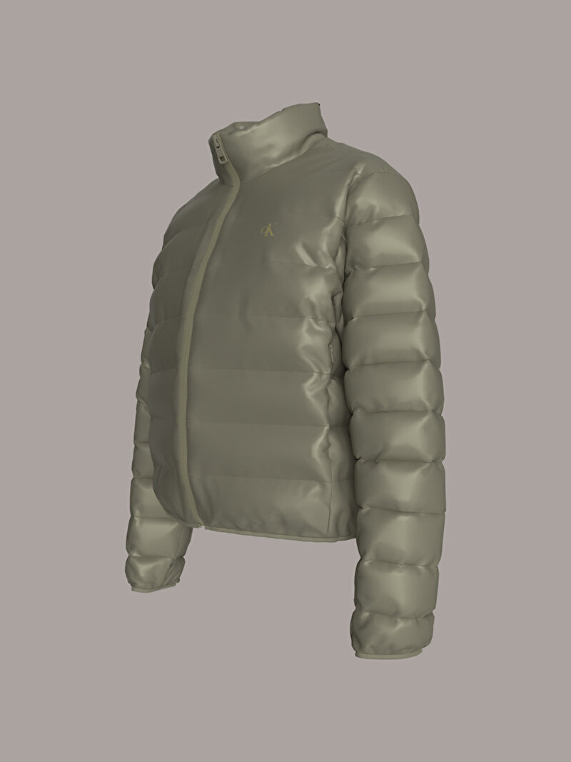 Calvin Klein Yeşil Renkli Kadın Down Shine Puffer Mont