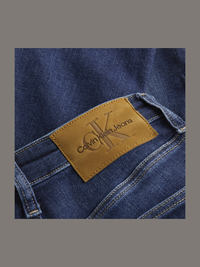 Calvin Klein Lacivert Renkli Kadın High Rise Super Skinny Jean Pantolon