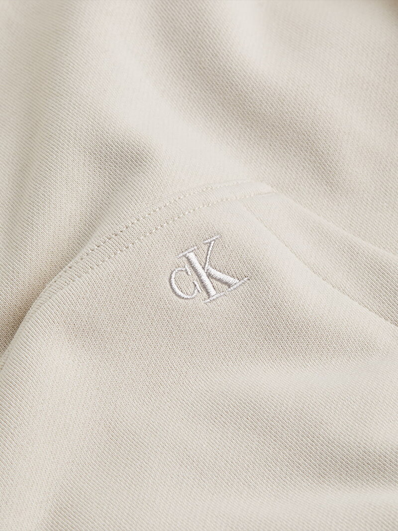 Calvin Klein Bej Renkli Kadın Back Graphic Oversize Sweatshirt